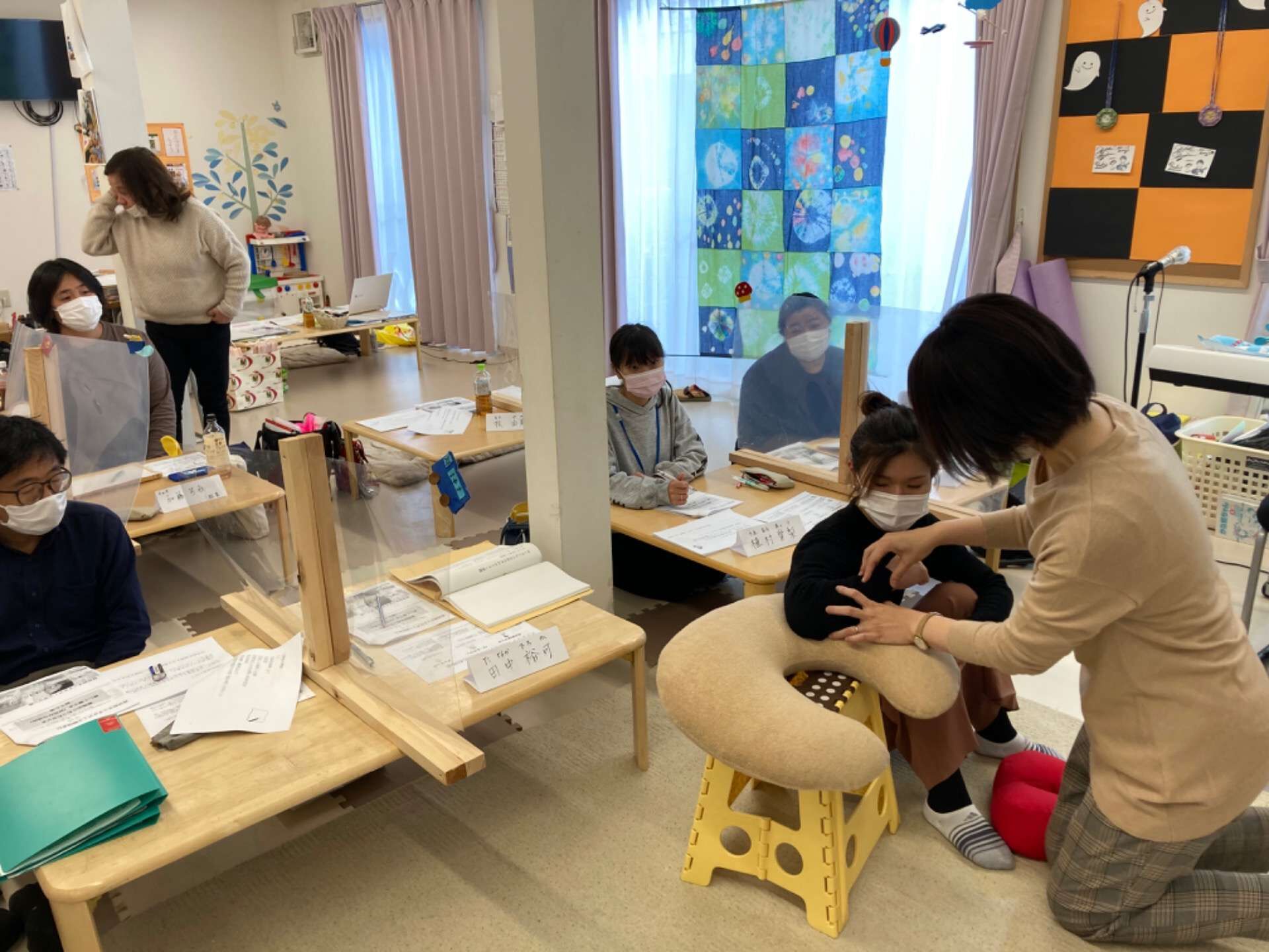 名古屋市西区の放課後等デイサービスと生活介護事業所クレモナ　研修と実践！