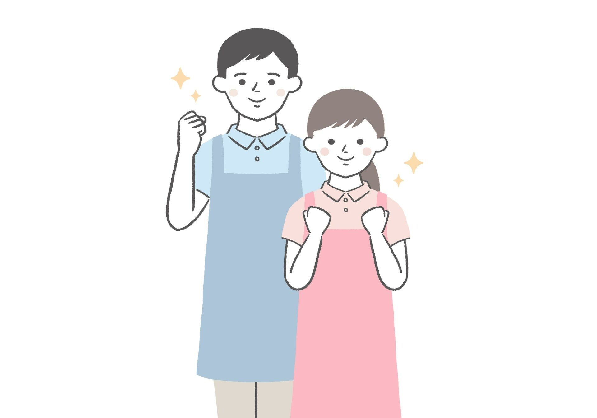19:00　正社員の職員たちが帰宅